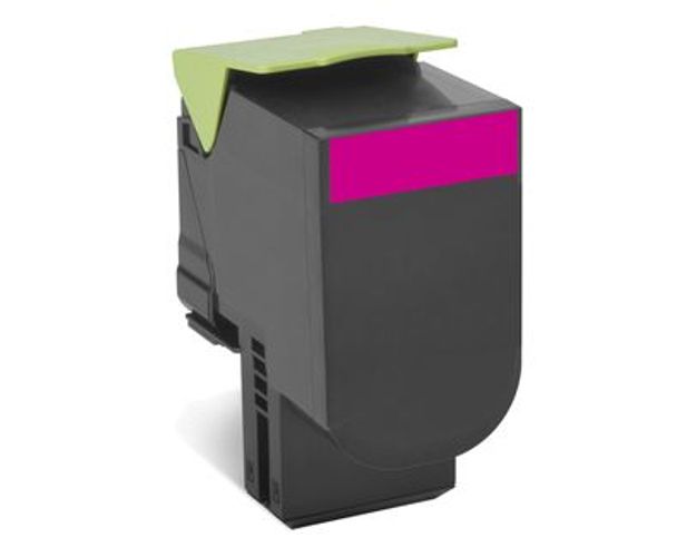 Lexmark 802SM cartuccia toner 1 pz Originale Magenta [80C2SM0]