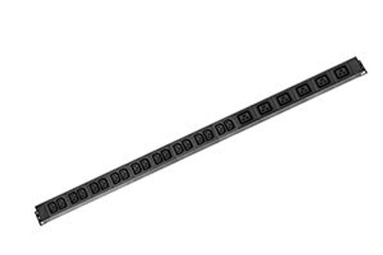 ITRack 309306 unità di distribuzione dell'energia (PDU) 24 presa(e) AC 0U Nero [ITR-309306]