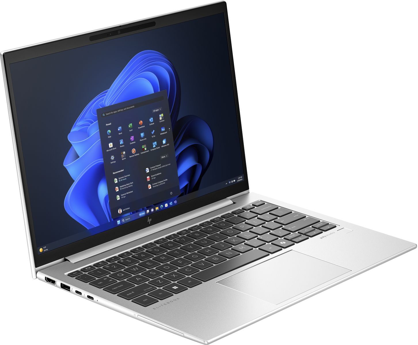 HP EliteBook 830 G11 Intel Core Ultra 7 155U Computer portatile 33,8 cm (13.3") WUXGA 32 GB LPDDR5x-SDRAM 1 TB SSD Wi-Fi 6E (802.11ax) Windows 11 Pro [970Q2ET#ABZ]