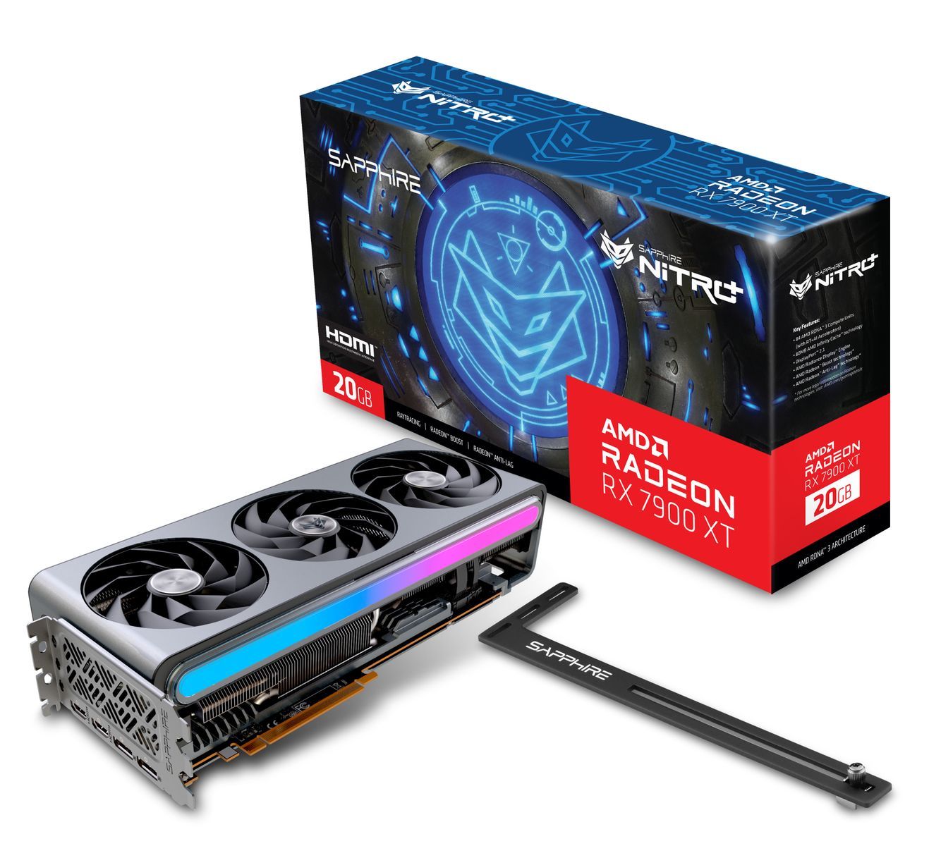 Sapphire NITRO+ Radeon RX 7900 XT Vapor-X AMD 20 GB GDDR6 [11323-01-40G]