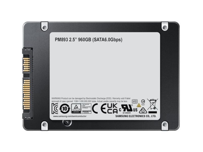 Samsung PM893 960 GB 2.5" Serial ATA III V-NAND TLC [MZ-7L396000]