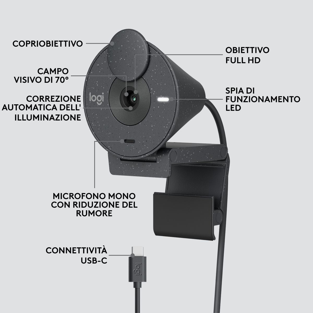 Logitech Brio 300 [960-001436]