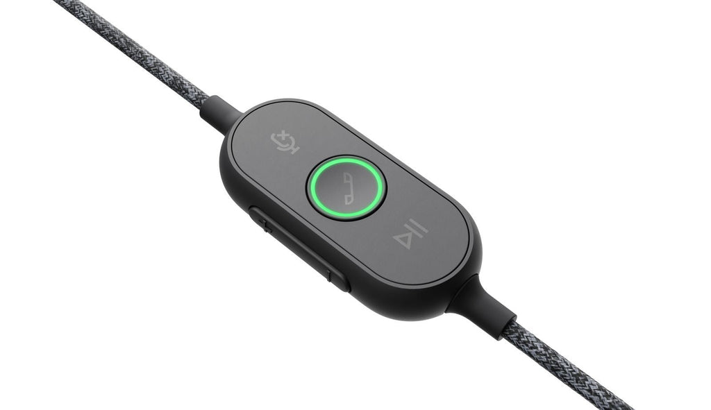 Logitech 981-000875 cuffia e auricolare Cablato A Padiglione Musica e Chiamate USB tipo-C Grafite [981-000875]