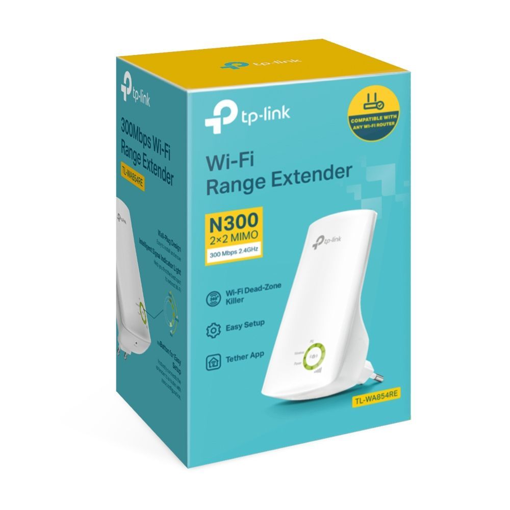 TP-Link TL-WA854RE moltiplicatore di rete Ripetitore di rete Bianco 10, 100 Mbit/s [TL-WA854RE]