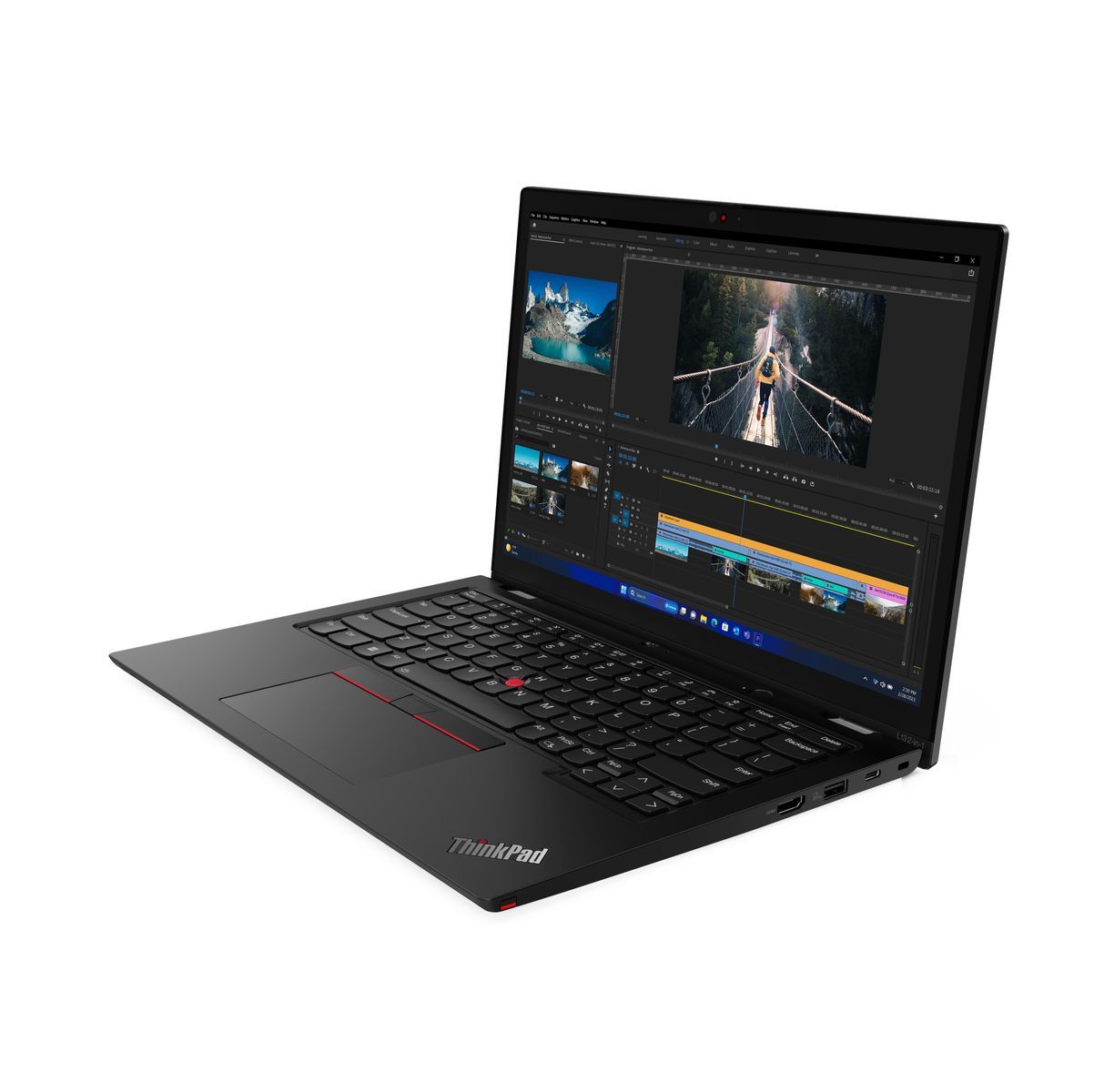 Lenovo ThinkPad L13 2-in-1 Intel Core Ultra 5 125U Ibrido (2 in 1) 33,8 cm (13.3") Touch screen WUXGA 16 GB LPDDR5-SDRAM 512 GB SSD Wi-Fi 6E (802.11ax) Windows 11 Pro Nero [21LM001GIX]