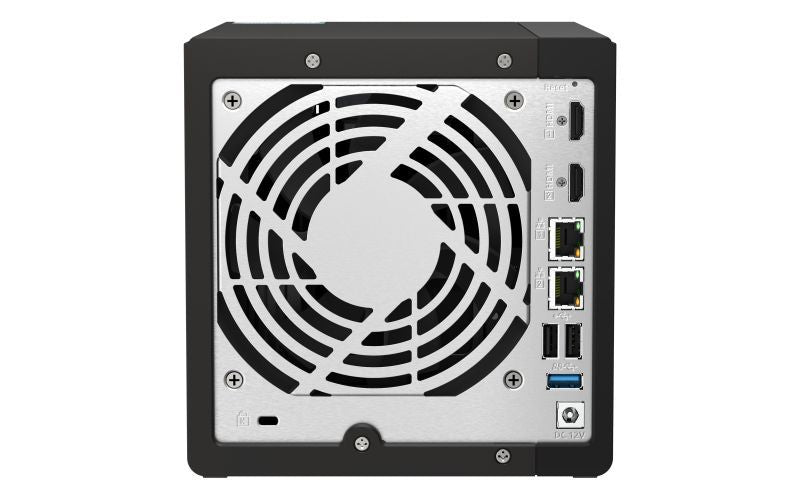 QNAP TS-453E NAS Tower Intel Celeron J6412 8 GB 0 TB QNAP QTS Nero [TS-453E-8G]