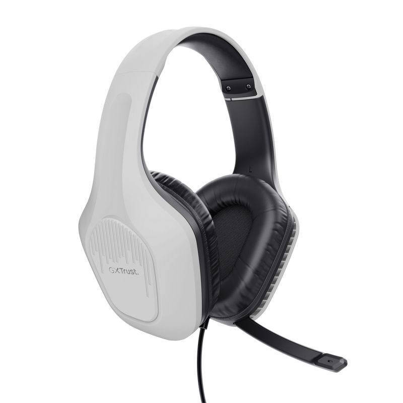 Trust GXT 415PS ZIROX Auricolare Cablato A Padiglione Gaming Nero, Bianco [24993]
