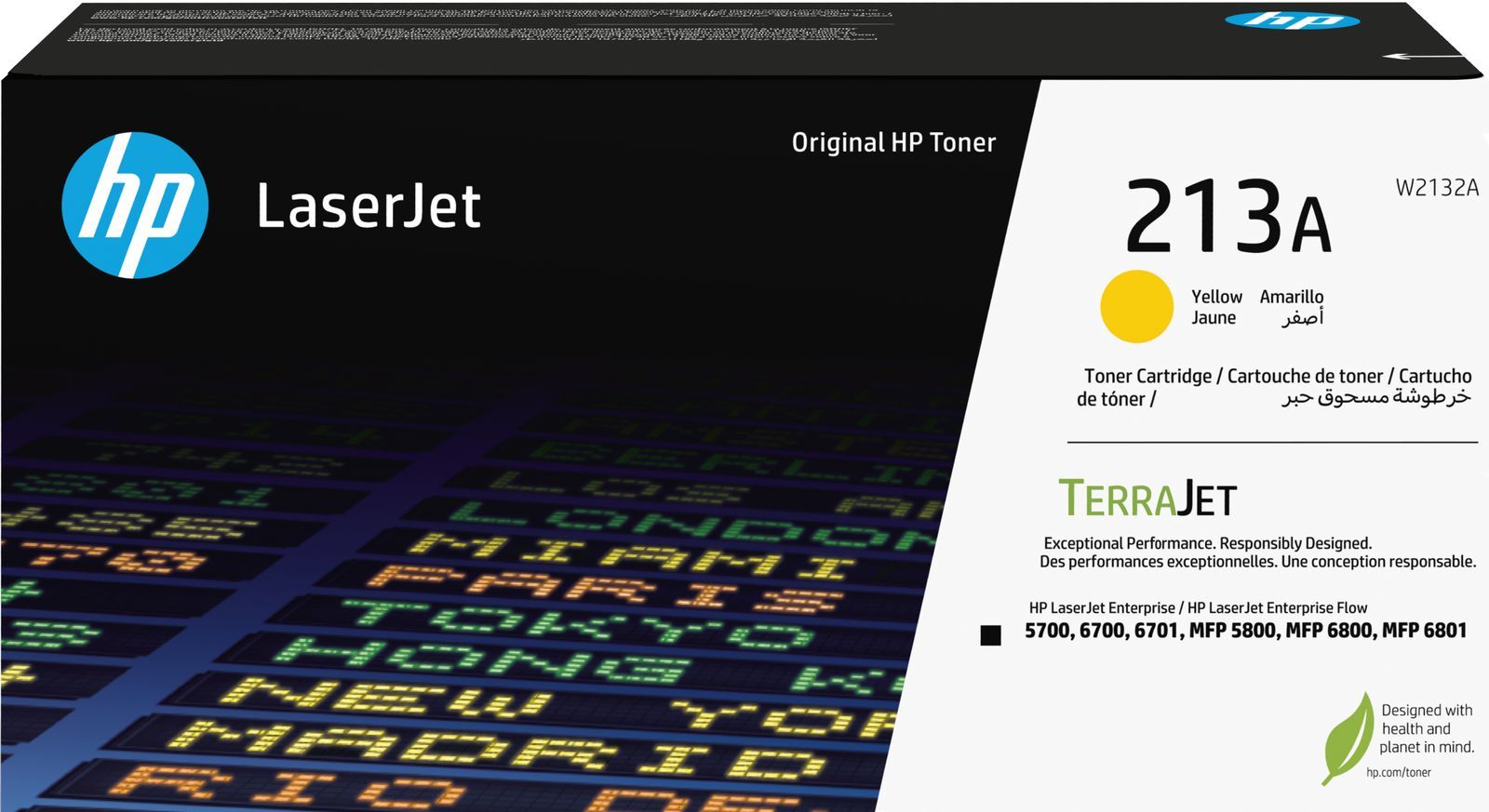 HP Cartuccia toner originale giallo LaserJet 213A [W2132A]