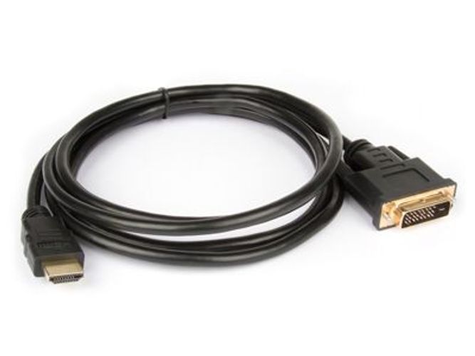 Hamlet XVCHDM-DV18 cavo e adattatore video 1,8 m HDMI tipo A (Standard) DVI-D Nero [XVCHDM-DV18]