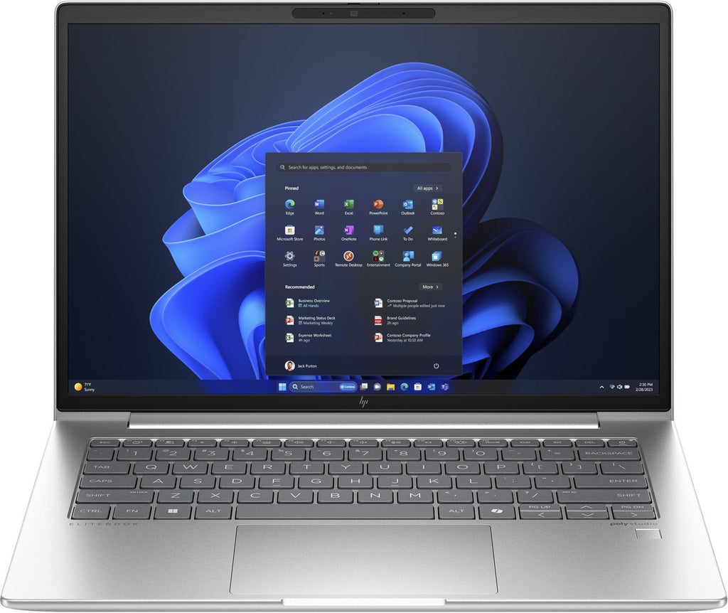 HP EliteBook 640 G11 Intel Core Ultra 5 135U Computer portatile 35,6 cm (14") WUXGA 16 GB DDR5-SDRAM 512 GB SSD Wi-Fi 6E (802.11ax) Windows 11 Pro Argento [9Y7D3ET#ABZ]