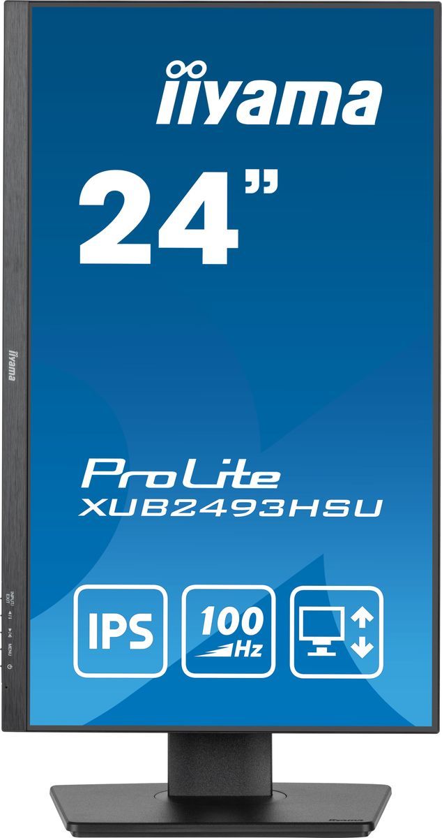 iiyama XUB2493HSU-B7 Monitor PC 60,5 cm (23.8") 1920 x 1080 Pixel Full HD LED Nero [XUB2493HSU-B7]