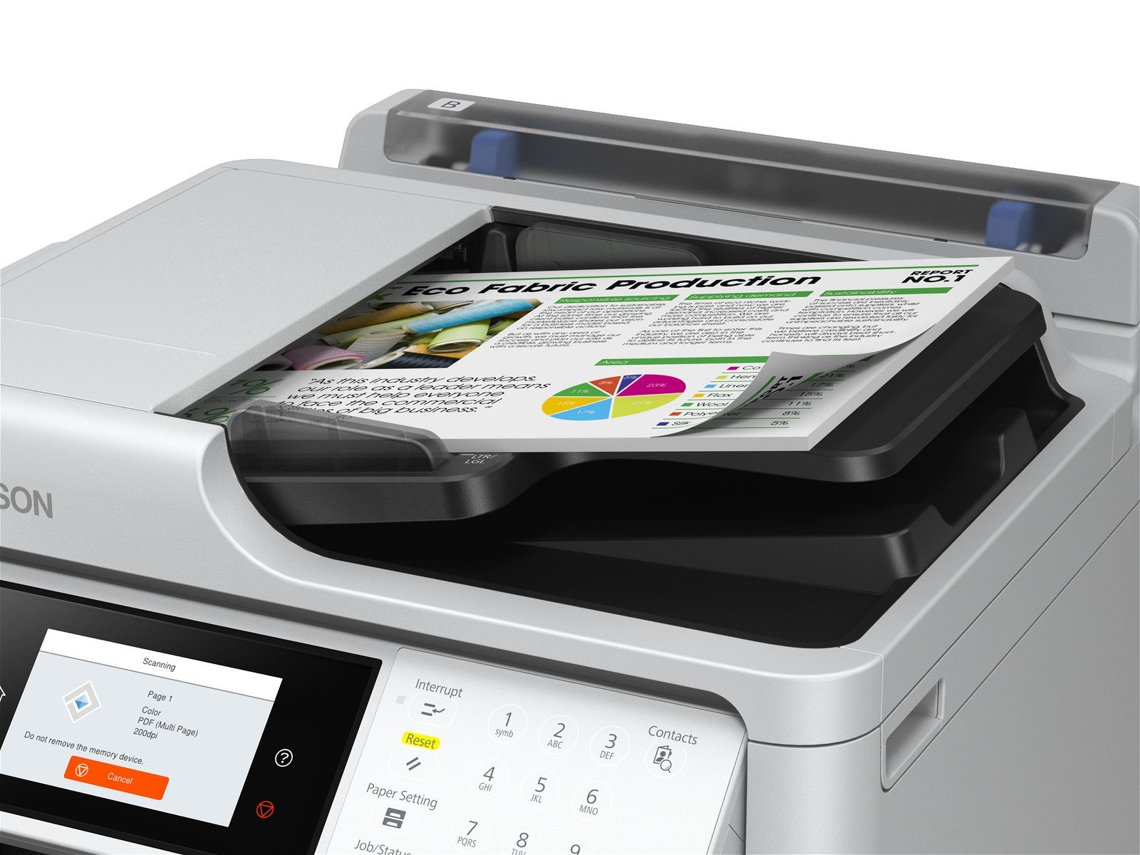 Epson WorkForce Pro EM-C800RDWF Ad inchiostro A4 4800 x 1200 DPI 35 ppm Wi-Fi [C11CK19401]