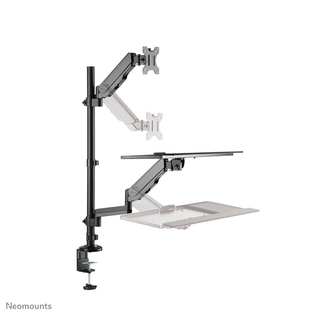 Neomounts DS90-325BL1 Postazione di lavoro in piedi da tavolo 17-32" - molla a gas [DS90-325BL1]