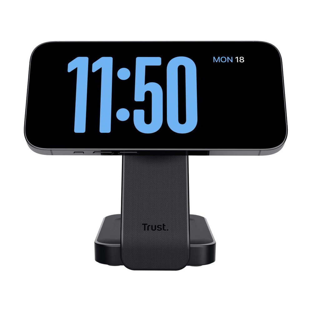 Trust Viro Cuffie, Auricolare, Smartphone, Orologio intelligente Nero USB Carica wireless [25464]