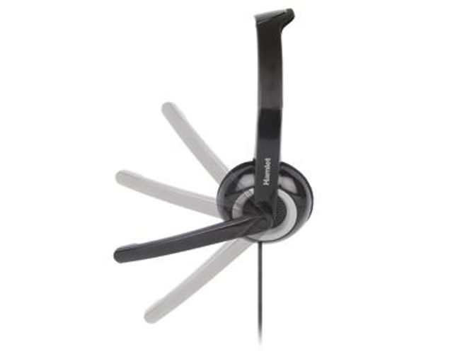 Hamlet HHEADMUS-C cuffia e auricolare Cablato A Padiglione Musica e Chiamate USB tipo-C Nero [HHEADMUS-C]