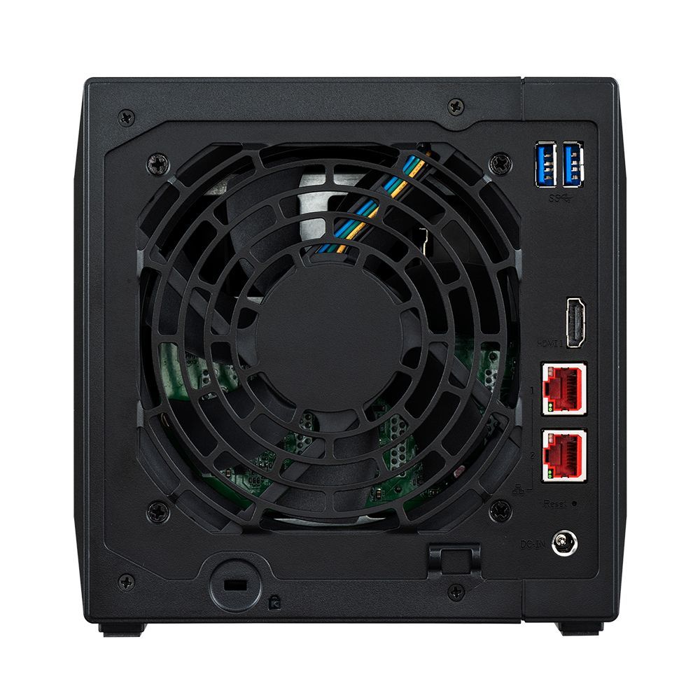Asustor AS5404T server NAS e di archiviazione Intel Celeron N5105 4 GB DDR4 0 TB ADM Nero [AS5404T]