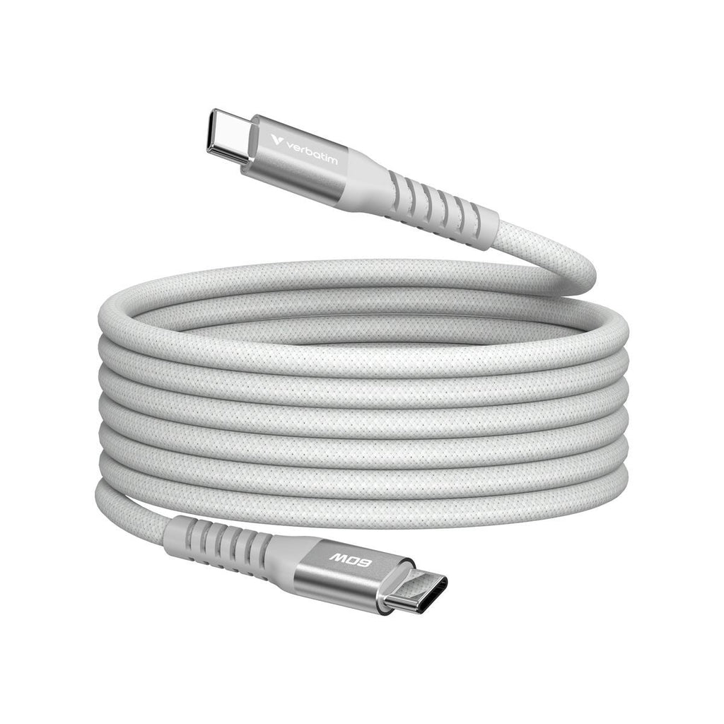 VERBATIM SYNC CHARGE USB-C 60W MAGNETIC 1,2M GREY [31850]