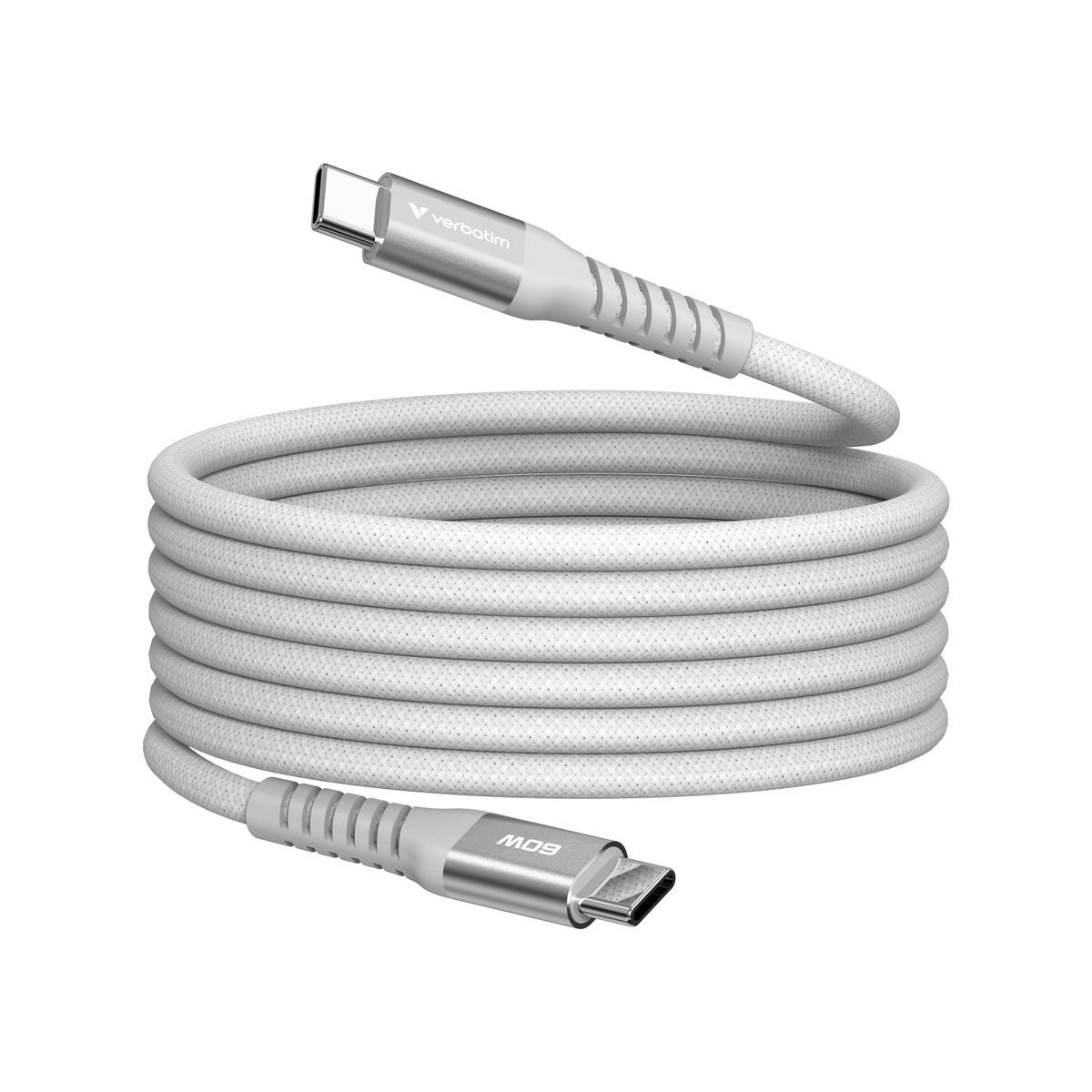 VERBATIM SYNC CHARGE USB-C 60W MAGNETIC 1,2M GREY [31850]