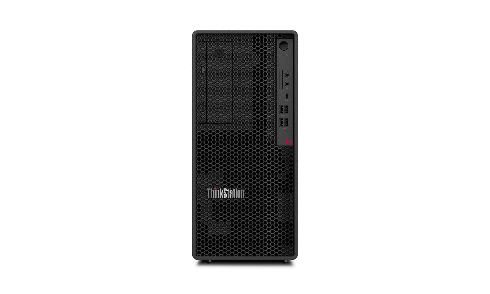 Lenovo ThinkStation P2 Tower Intel Core i7 i7-14700 32 GB DDR5-SDRAM 1 TB SSD NVIDIA RTX A1000 Windows 11 Pro Stazione di lavoro Nero [30FR0065IX]