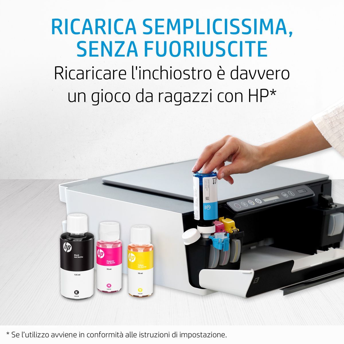 HP 31 70-ml Magenta Original Ink Bottle Originale [1VU27AE]