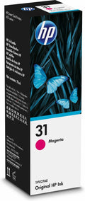 HP 31 70-ml Magenta Original Ink Bottle Originale [1VU27AE]