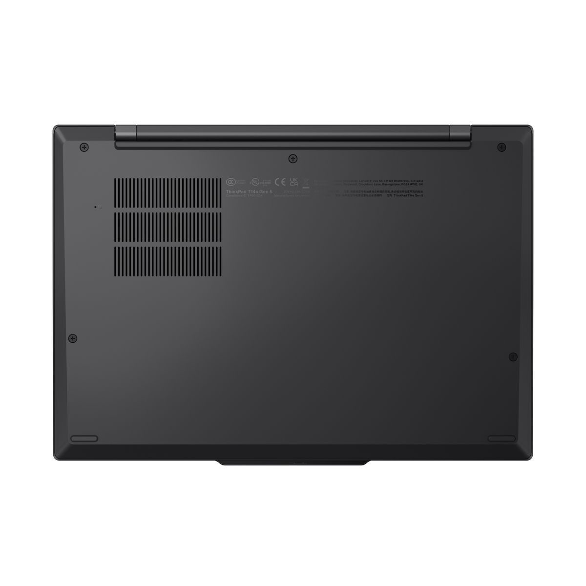 Lenovo ThinkPad T14s Gen 5 Intel Core Ultra 7 155U Computer portatile 35,6 cm (14") WUXGA 32 GB LPDDR5x-SDRAM 1 TB SSD Wi-Fi 6E (802.11ax) Windows 11 Pro Nero [21LS002UIX]