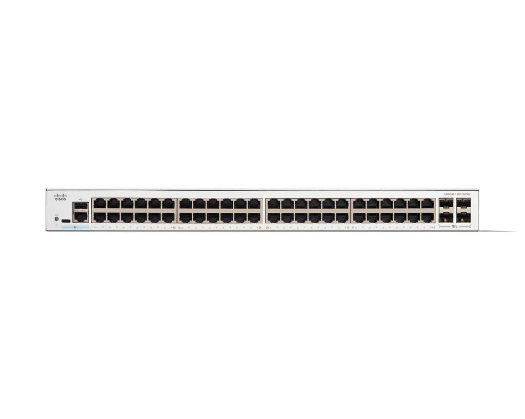 Cisco C1300-48T-4X switch di rete Gestito L2/L3 Gigabit Ethernet (10/100/1000) Bianco [C1300-48T-4X]