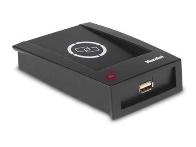 Hamlet HURTAG1356 lettore RFID USB Nero [HURTAG1356]