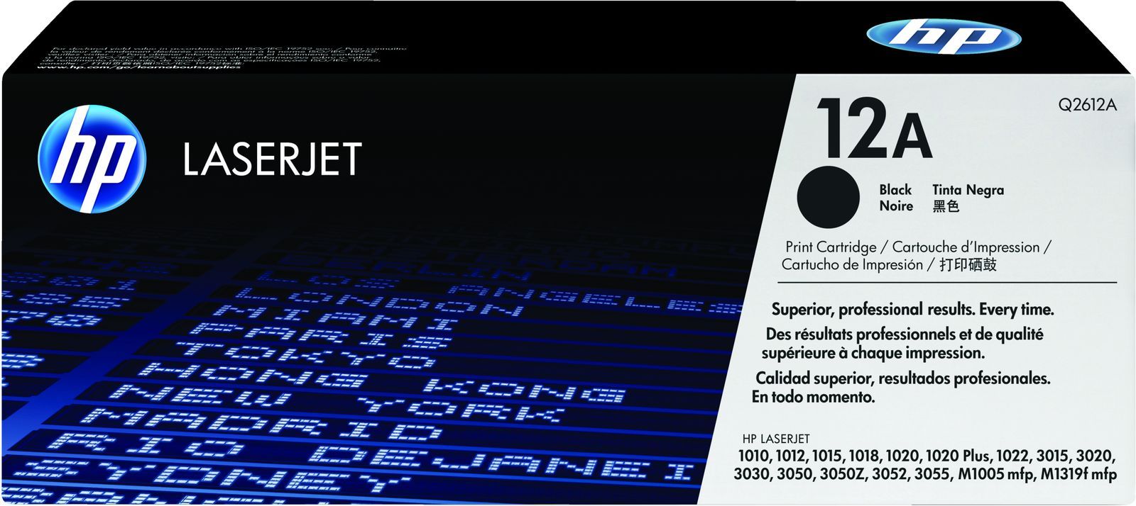 HP Cartuccia Toner originale nero LaserJet 12A [Q2612A]