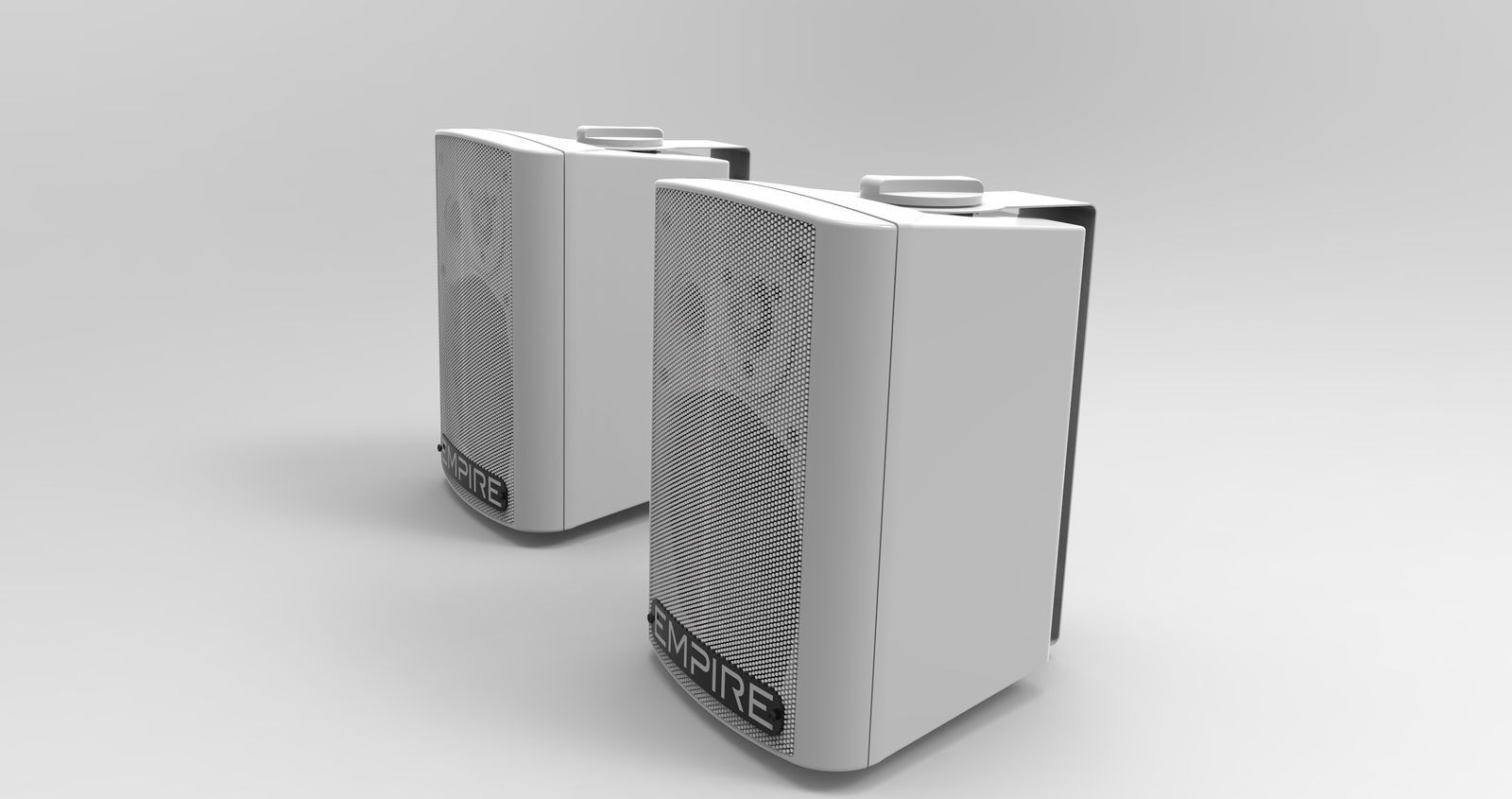 Empire Media HS.WALL250MW altoparlante 2-vie Bianco Cablato 250 W [HS.WALL250MW]