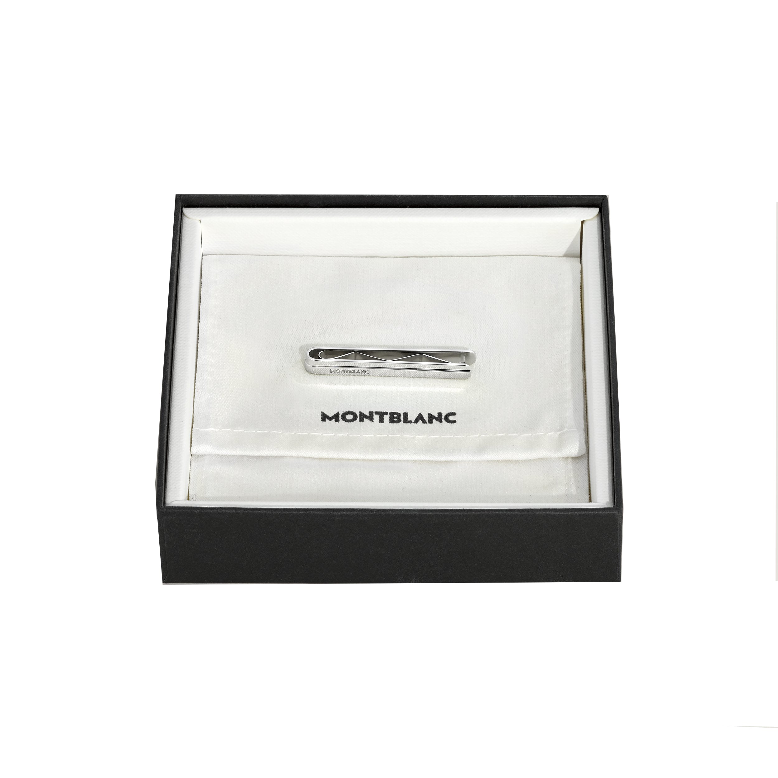 Montblanc fermacravatta Great Characters Homage to The Great Gatsby acciaio 132985