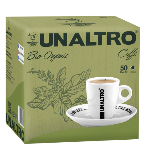 50 CIALDE ESE 44 MM UNALTRO CAFFE MISCELA BIO