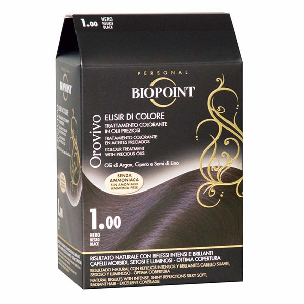 BIOPOINT OROVIVO ELISIRCOLORE NERO 1.00