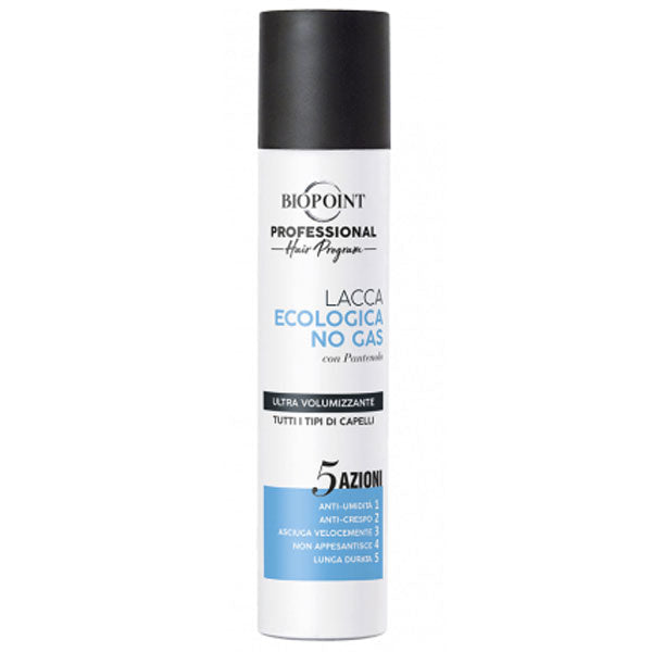 BIOPOINT LACCA CAPELLI ECOLOGICA NO GAS CON 5 AZIONI 300 ML