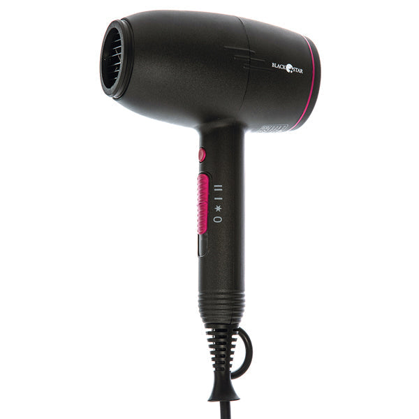 BLACKSTAR ASCIUGACAPELLI VIOLET COMPACT MANICO STILO 369-002