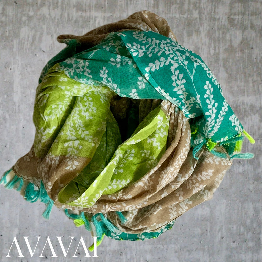 Beach Sarong / Sciarpa ✨ Green Patch