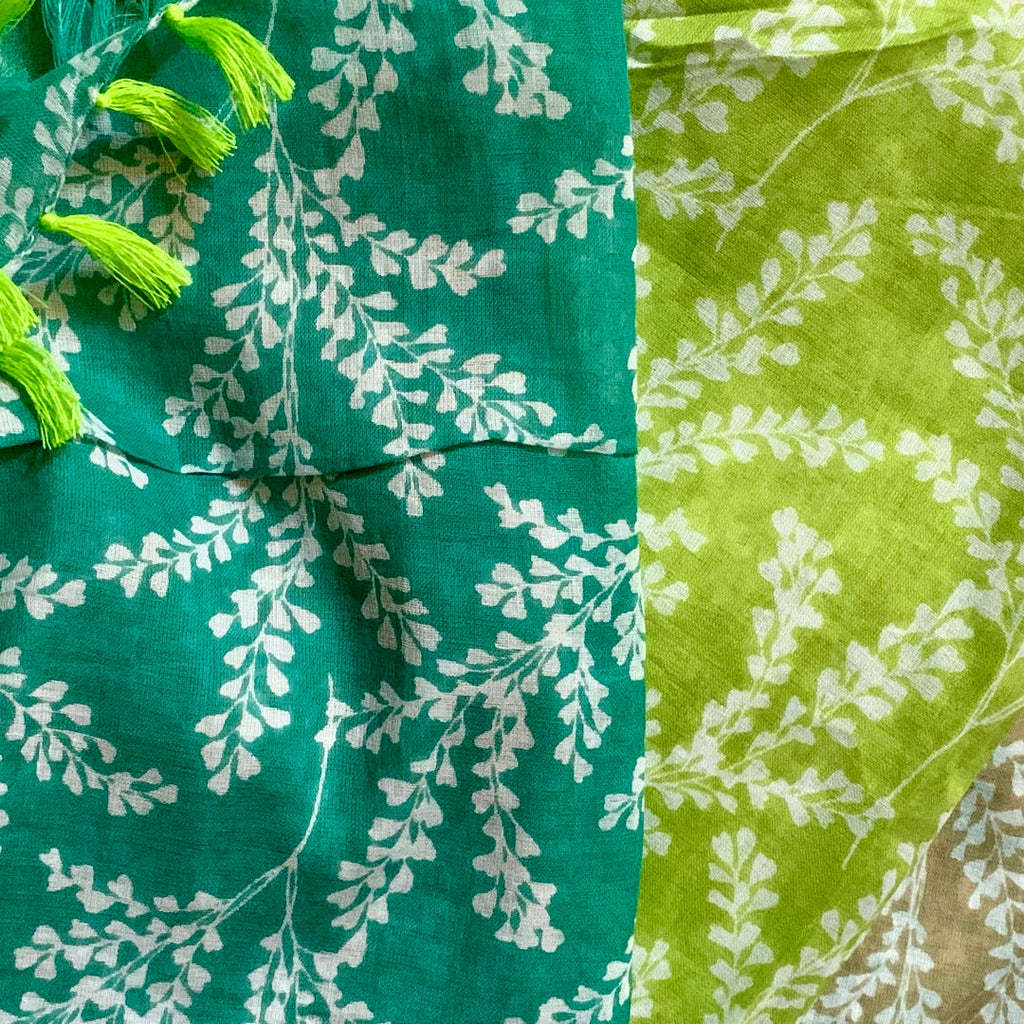 Beach Sarong / Sciarpa ✨ Green Patch