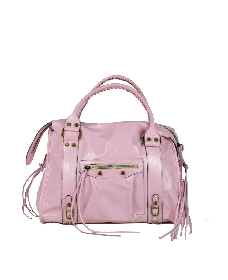 Large Shoulder Bag with Strap – Premium Italian Leather