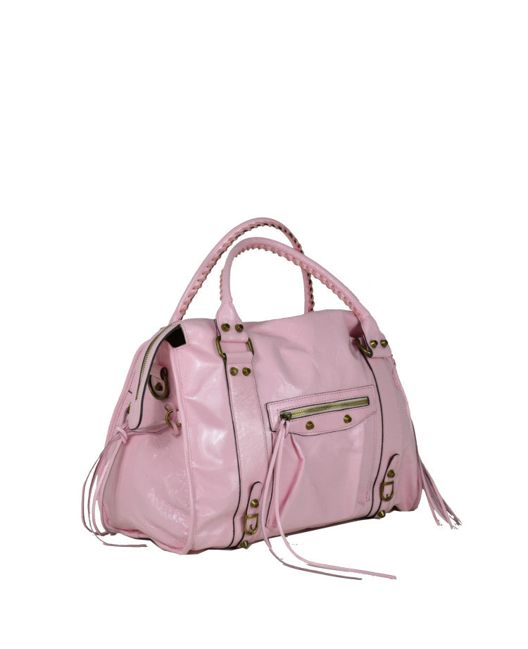 Large Shoulder Bag with Strap – Premium Italian Leather