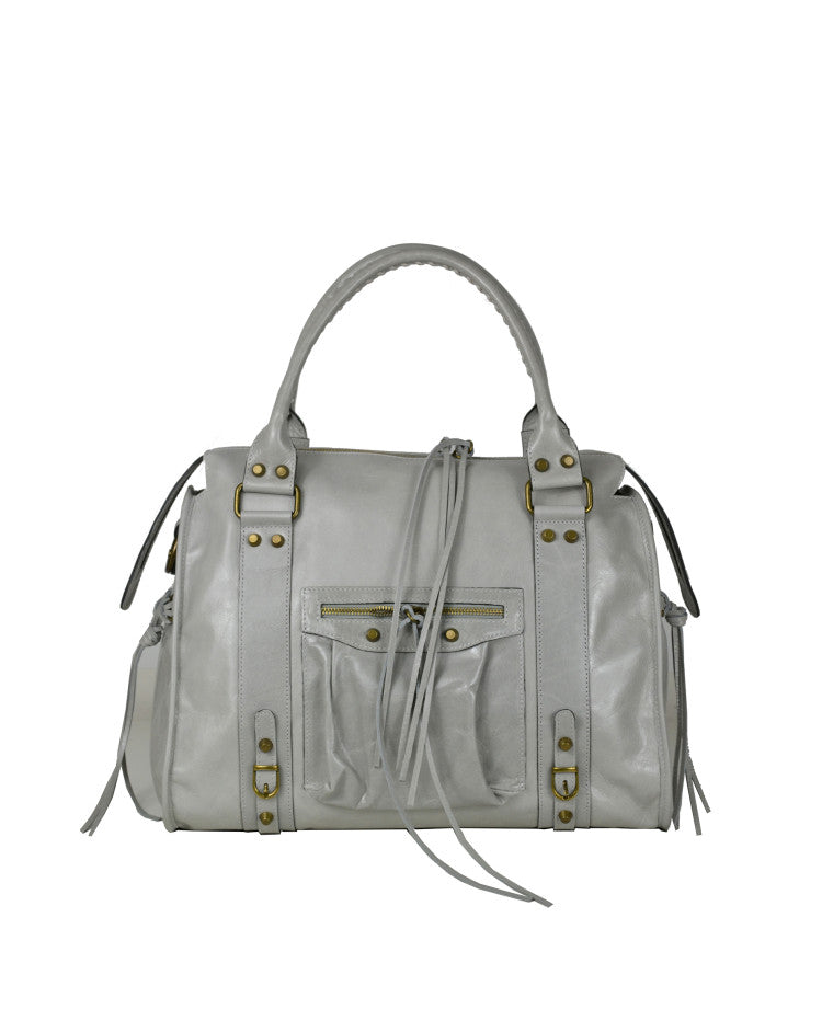 Large Shoulder Bag with Strap – Premium Italian Leather