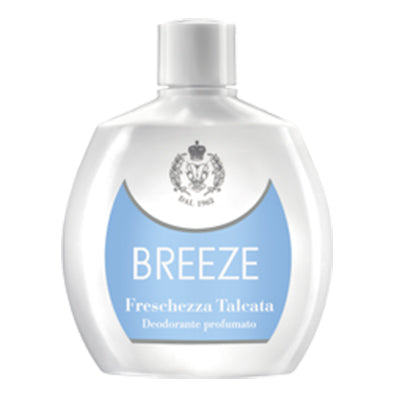 BREEZE DEODORANTE SQUEEZE FRESCHEZZA TALCATA 100 ML