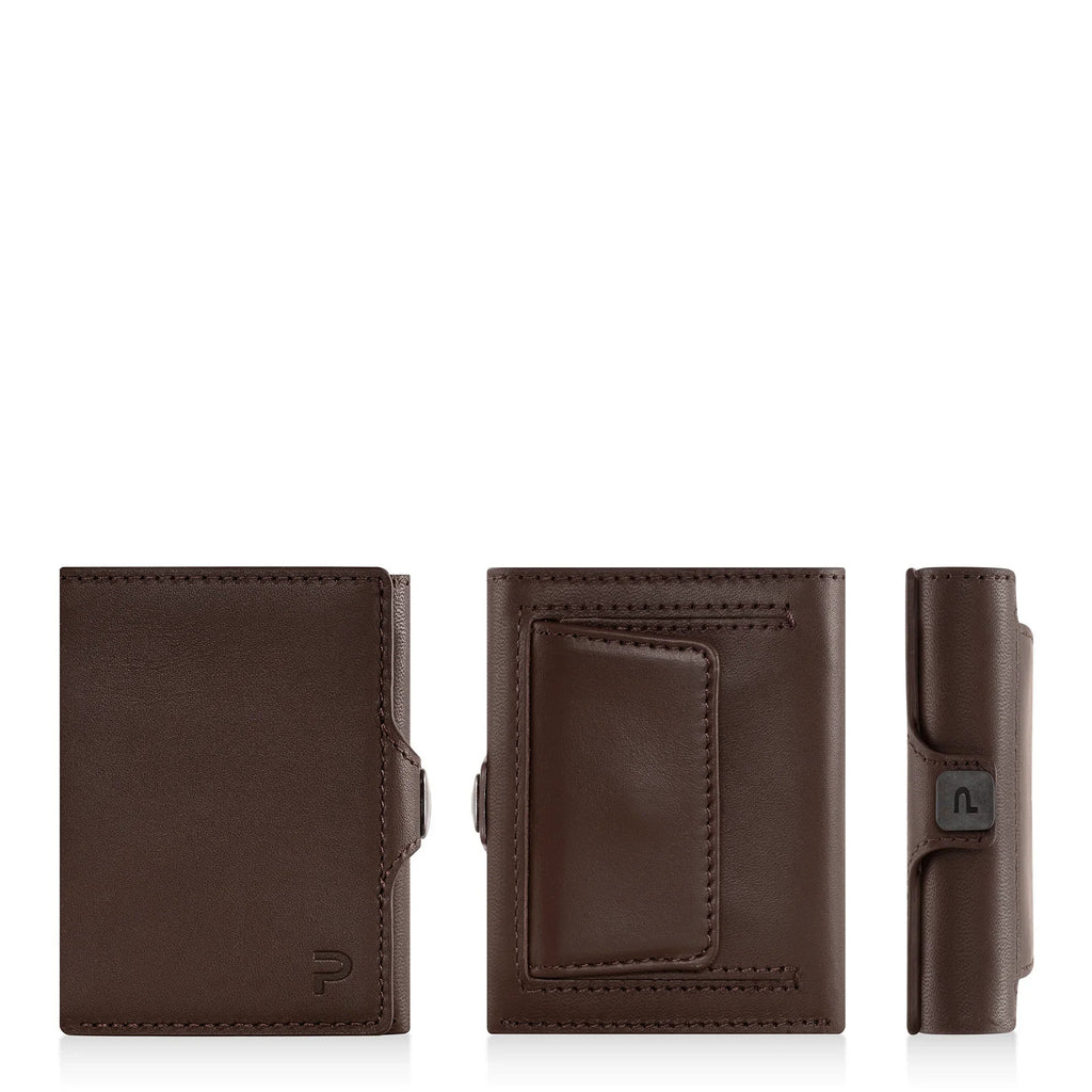 KLIK Classic con portamonete XL Pelle Marrone