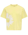Only t-shirt da ragazza Kogbelle Print 15375189 giallo