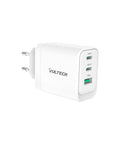 CARICATORE ADATTATORE UNIVERSALE TYPE-C 1 BIANCO [CC65-2C1A]