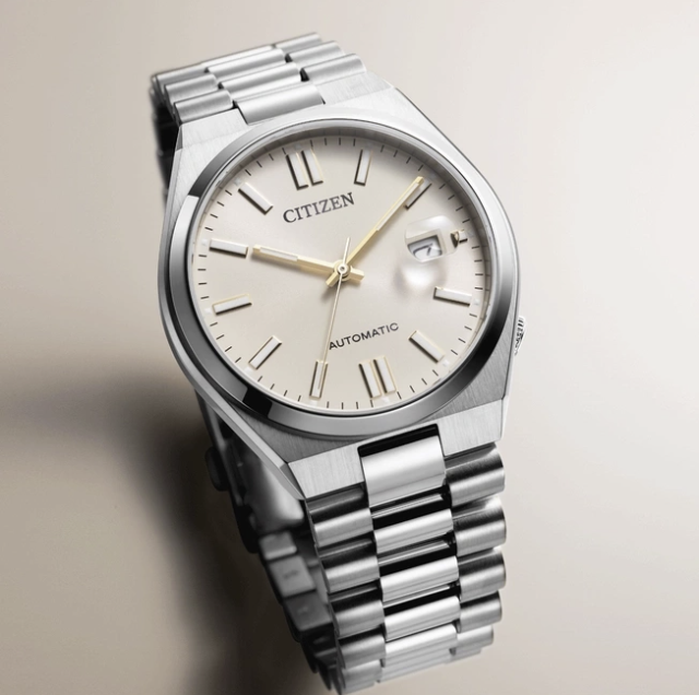 Citizen TSUYOSA Automatic 8210 Beige Dial – Orologio Meccanico Uomo – Cod. NJ0151-88W