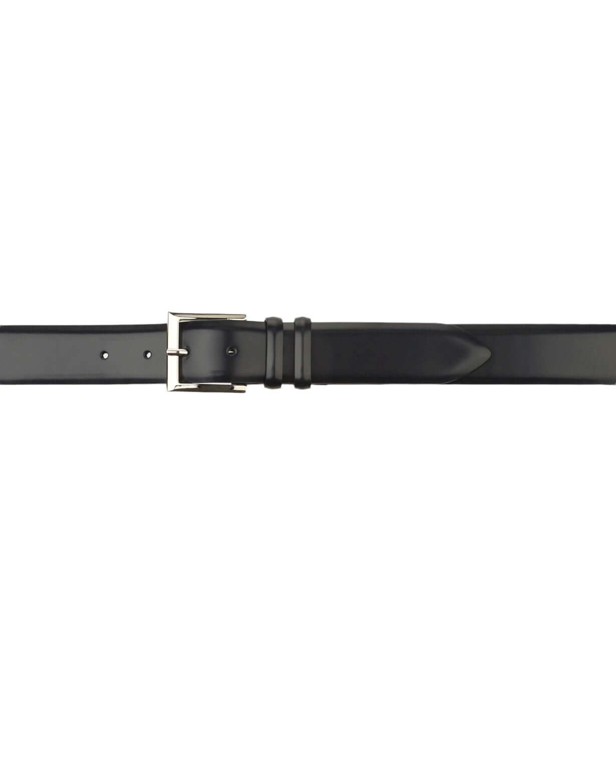 Cintura Classica Calf Nero in Pelle