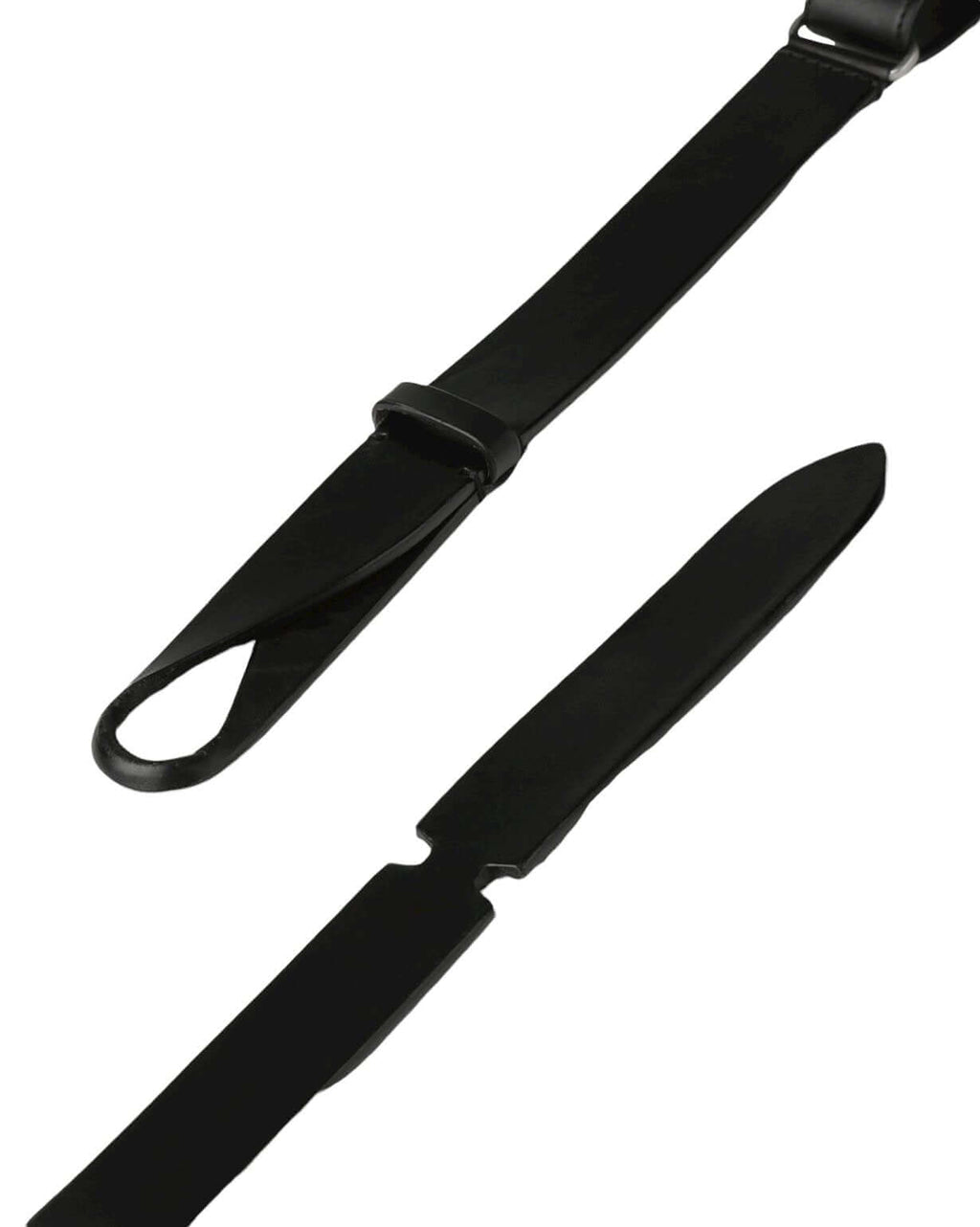 Cintura Nobuckle Bull in Cuoio