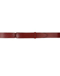 Cintura Nobuckle Bull in Cuoio