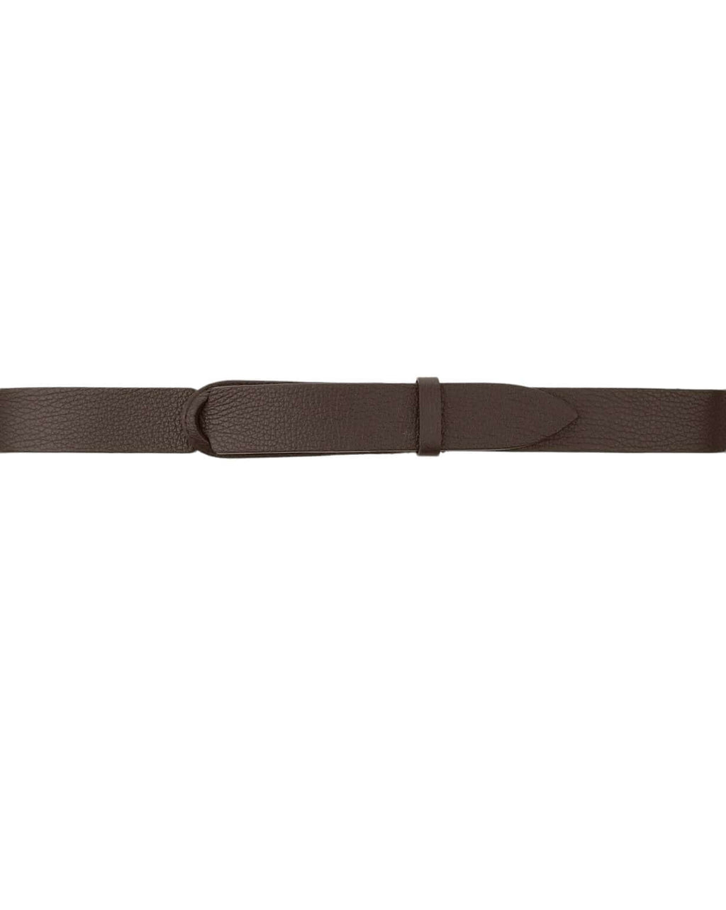 Cintura Nobuckle Micron in Pelle