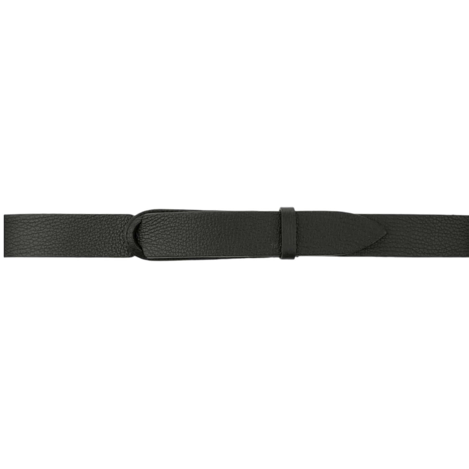 Cintura Nobuckle Micron in Pelle
